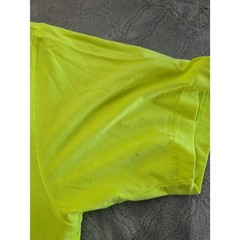 Carhartt Pocket T-Shirt Men’s Large Tall Hi Vis Yellow Loose Fit Workwear Tee