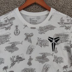 Nike Kobe Bryant Black Mamba Shirt Mens Medium Short Sleeve AOP All Over Print