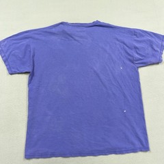 Vintage Russell Athletic Shirt Mens XL Purple Logo T-Shirt Tee Made USA 90s