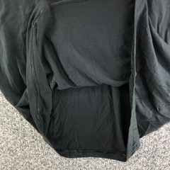 Spyder Loungewear T-Shirt Plain Black Mens Sz L Soft Crew Neck Short Sleeve