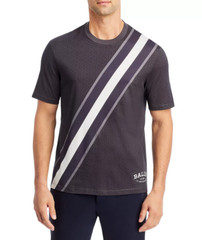 Bally Slant Stripe Tee Multi Size L