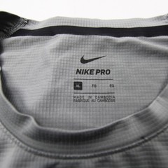 Nike Pro Short Sleeve Shirt Men’s Dark Gray Used XL