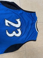 TinderWolves #23 Blue Basketball Jersey Parody Timberwolves Size M