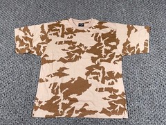 Mil-Tec Camouflage Pattern T-Shirt Adult XL Brown Camo Woodland Military Nature
