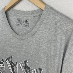 NEW BALANCE Shirt Mens L Evolution of an Icon 990 Essentials Tee Gray USA