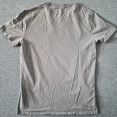 GAP Mens Standard T Shirt Medium Taupe Grey 100% Organic Cotton Pocket Tee