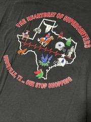 Fruit of The Loom L Vintage Texas Walmart T Shirt Unique Comfy Cotton USA Made