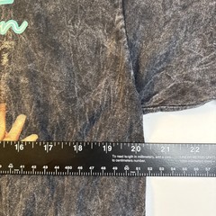 Whitney Houston Tee 100% Cotton Signature Collage Graphic Acid Wash T-shirt L
