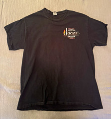 One-Eyed Jacks Saloon Sturgis SD Black Double-Sided Graphic Tee Men’s L