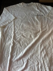 Vintage Single Stitch Santa Fe Railroad T-shirt Hanes Beefy 2XL White