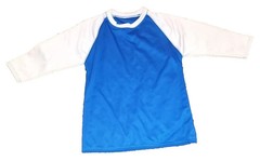 3 Packs Men’s 3/4 Sleeve Crew Neck Raglan Jersey Baseball Tee Shirts Size Medium