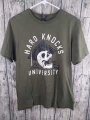 Anvil Lightweight Mens T-Shirt Size (M) Hard Knocks University – Pre-Owned