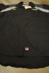 NWT Red Kap Black and Gray Work Shirt Work Name Patch – Utility workwear