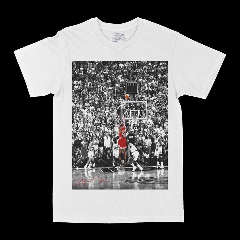Michael Jordan Signature Moment Graphic Tee Classic Crew-Neck Short-Sleeve Jet B