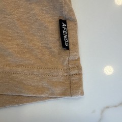 Afends Men’s hemp t shirt Logo Crew Neck Short Sleeve Organic Cotton