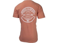 NWT GLOCK Crossover Short Sleeve T-Shirt Coral