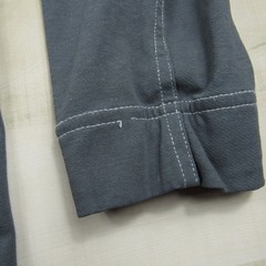 Bulwark Shirt Mens Large Gray Henley FR Fire Resistant IQ Westex Pocket Cat 2