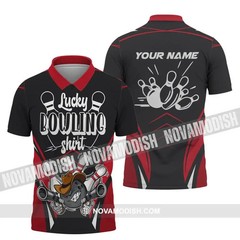 Custom Name Bowling Polo T-Shirt, Bowling Love, Shirt For Bowling Lovers HS874