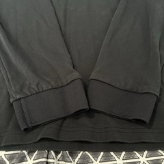 Oakley Shirt Black Performance Mock Neck Logo Long Sleeve Custom Fit Size M Y2K