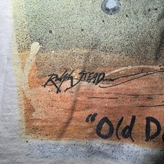 Rare Vintage Ralph Steadman Flying Dog Brewery T Shirt Large
