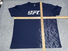 UFC Blue Side Design Shirt VENUM MMA Fight 2XL Poly Elastic Octagon Jui Jitsu