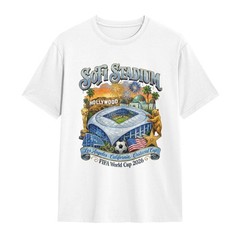 2026 WC Sofi Stadium Host City T-Shirt Hollywood LA Collectible Soccer Fan Tee