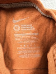Nike Mens Texas Longhorns Never Stop Graphic T Shirt XL Orange Cotton
