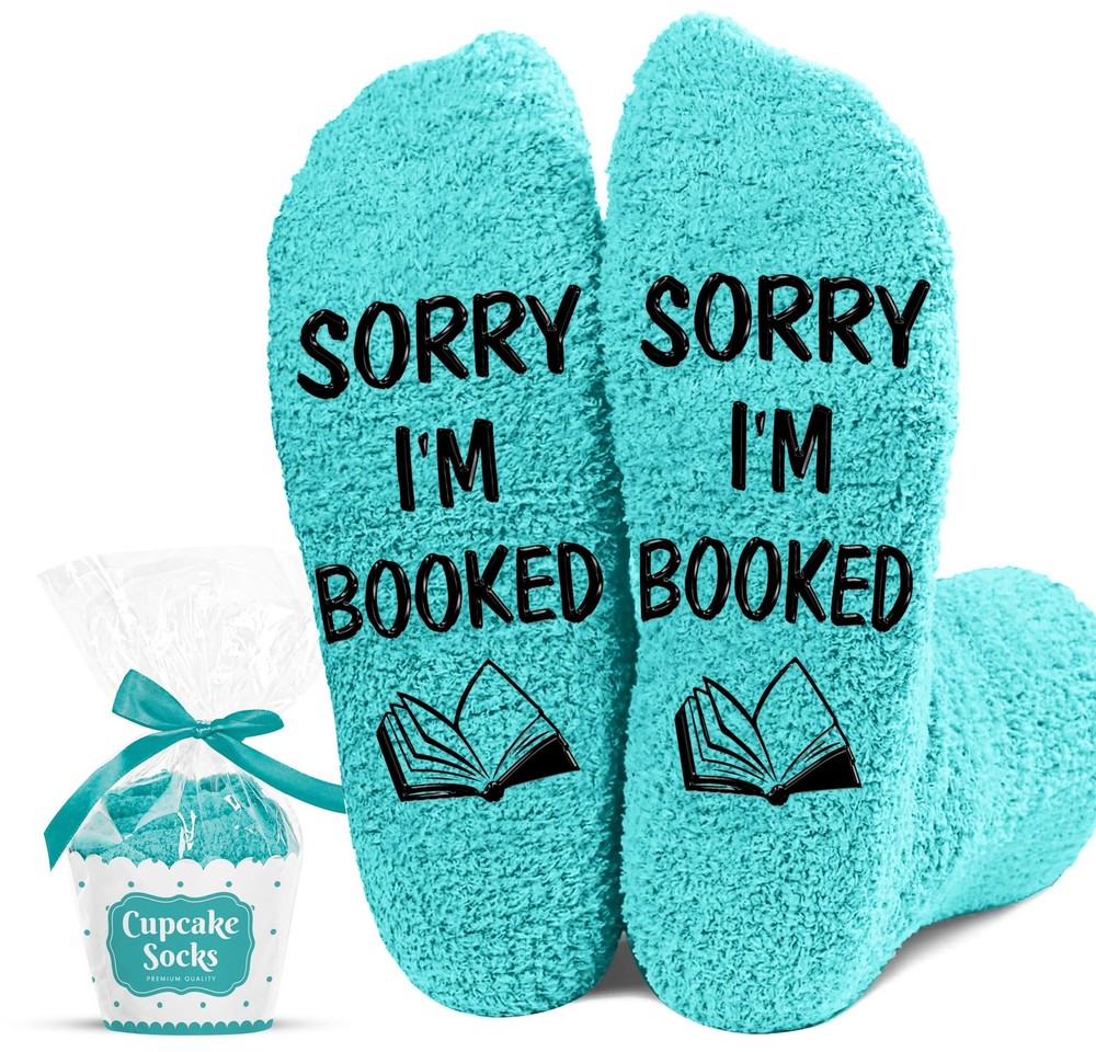 Book Lovers Gifts, Funny Reading Socks for Book Lovers, Cute Gifts for Reader…