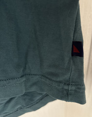 Mens UnTuckit EcoSoft Pocket Tee T Shirt Pima Cotton Crewneck Teal Sz XXX Large
