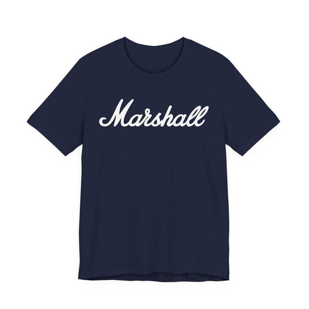 Marshall Amplification Logo Music Guitar Amps Cabs Graphic Unisex T-Shirt S–5XL