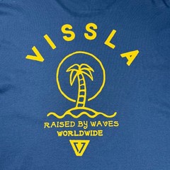 Vissla Premium T-shirt Size XL Vintage Wash Ultra Soft Logo Pocket Graphic 😎🏖️