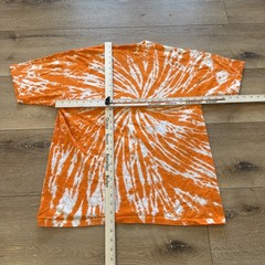 Tennessee Volunteers Shirt Mens L Orange NCAA Tie Dye Vintage Cotton Vols