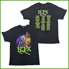 SALE- NOFX Final Tour Thanks For All The Shows Black Tshirt
