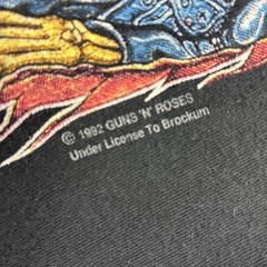 Vintage Guns N Roses Brockum T-Shirt Size Large 1992 90s