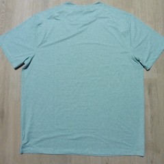 JOHNNIE-O Mens L LARGE THE COURSE T SHIRT PERFORMANCE GOLF TEE TROPICAL GREEN