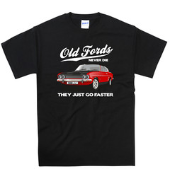 New MK1 Ford Capri T Shirt Classic Car Personalised Registration S-5XL Nice Gift