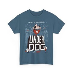 Retro Underdog Graphic Tee, Vintage Cartoon Shirt, Gift for Dog Lovers