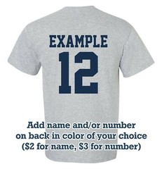 Personalized “Softball Dad” T-Shirt Size S-4XL parent team father girls custom