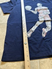 Air Jordan Men’s Blue Graphic Tshirt Sleeve Crewneck Basketball XL