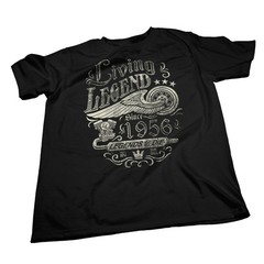 70th Birthday Gift Shirt For Men – Living Legend 1956