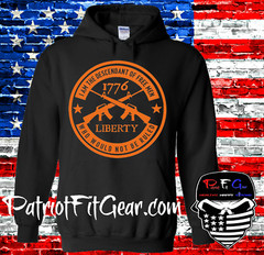 t-shirt,I am the descendant of free men,who would not be ruled,1776,Molon Labe