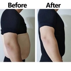 Men’s Body Shaper Toning Shirt Ultra Durable Vest Compression Slimming Underwear