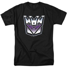 The Transformers Decepticon Logo 80’s Cartoon Licensed Adult T-Shirt