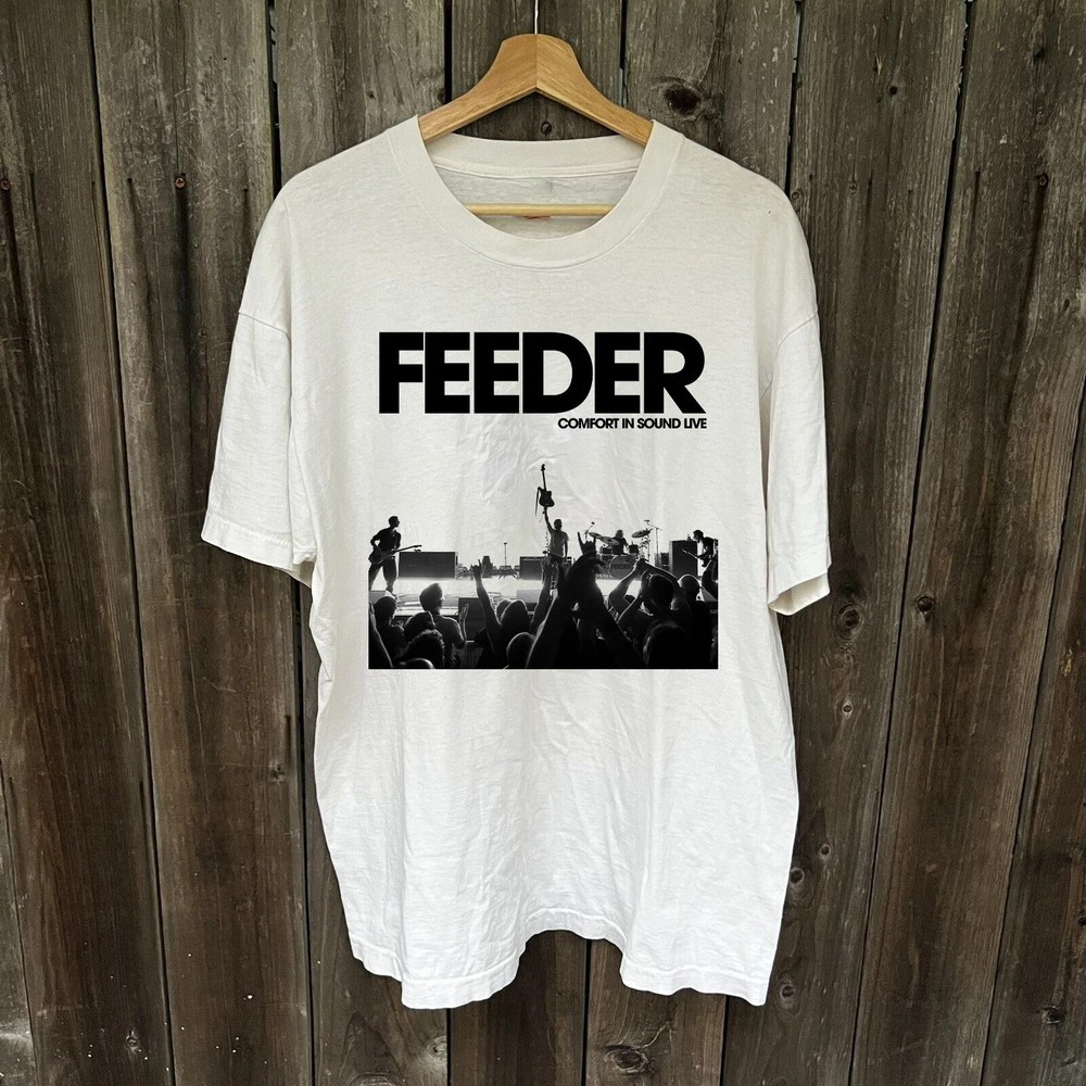 Feeder In Sound Live T-Shirt Full Size S-5XL For Men Women NA1142
