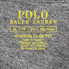 Polo Ralph Lauren Long Sleeve T-Shirt Mens XL Custom Slim Fit Gray NEW $69.50