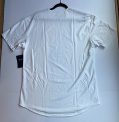 NWT BYLT Premium Basics Signature Drop-Cut T-Shirt Short Sleeve White Men’s XL