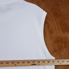 REPRESENT Shirt Mens XS White Crew Graphic Cut Off Sleeveless Tank Tee