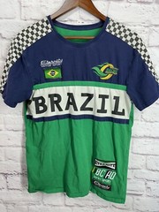 Eternity BC/AD Mens Size Med Authentic S/S T-shirt Brazil Race Green Rare