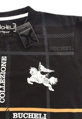 Men’s Long Sleeve Bucheli T Shirt,Italian Style,Cotton,Stretch S to XL….A9.A