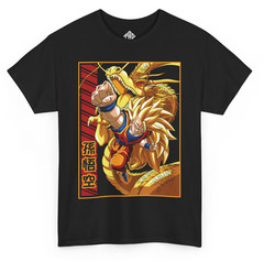 Super Saiyan 3 T-Shirt SSJ3 Transformation Fan Art Tee